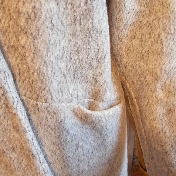 Express Comfy Long Open Jacket Coat Gray Small Petite- Great Condition - Picture 4 of 10